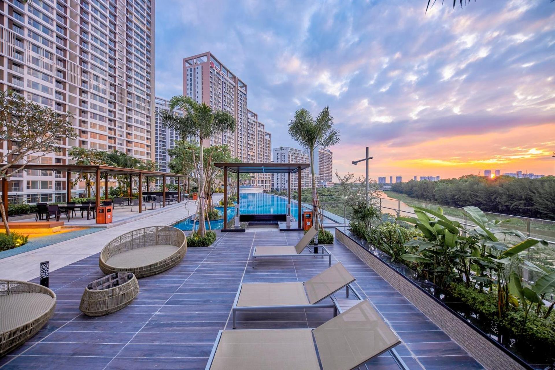 The Peak Midtown Twobedroom With Balcony Thành Pho Ho Chí Minh Esterno foto
